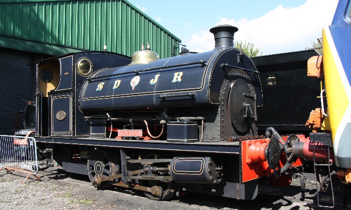 Puzzle Locomotive à vapeur anglaise dans la catégorie Véhicules & Transports Une locomotive à vapeur de manœuvre anglaise