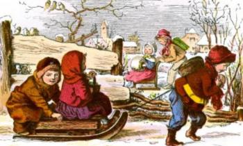 Puzzle Jeux de neige - catégorie Tableaux & Artistique, puzzle gratuit en ligne