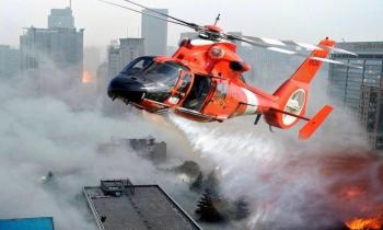Puzzle HELICOPTERE POMIER - catégorie Véhicules & Transports, puzzle gratuit en ligne