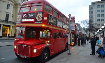 Puzzle Double deck vintage Londres - catégorie Véhicules & Transports, puzzle gratuit en ligne