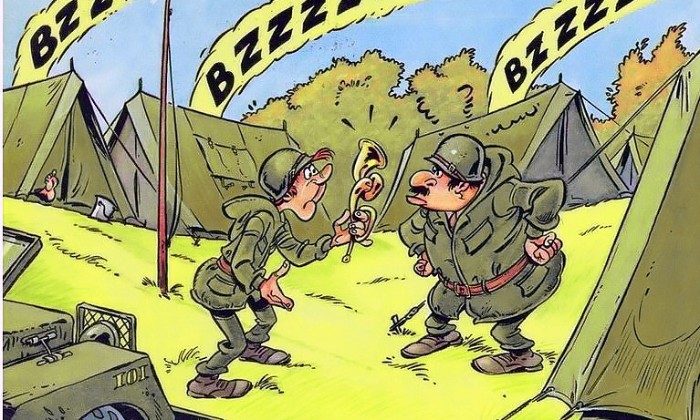Puzzle gratuit laisser dormir les soldats dans la catégorie BD & Jeux vidéo jouable de 24 à 120 pièces.
