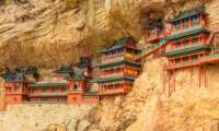 Puzzle Monastère Xuan kong  Chine