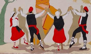 Puzzle Danser la sardane - catégorie Chanteuses & Chanteurs, puzzle gratuit en ligne