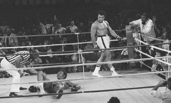 Puzzle Mohamed Ali et George Foreman - catégorie Sports & Loisirs, puzzle gratuit en ligne