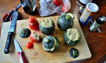 Puzzle Tomates et courgettes farcies - catégorie Cuisine & Gastronomie, puzzle gratuit en ligne