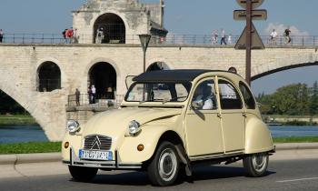 Puzzle 14833 - 2 CV et pont d'Avignon