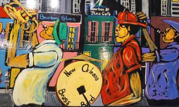 Puzzle 13532 - Jazz Band dans la rue