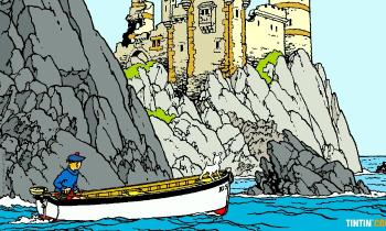 Puzzle Tintin l'Île Noire - catégorie BD & Jeux vidéo, puzzle gratuit en ligne