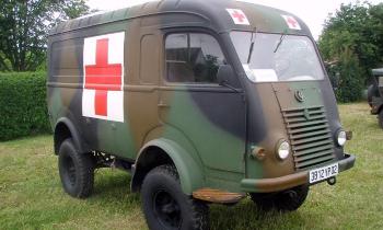 Puzzle AMBULANCE RENAULT - catégorie Véhicules & Transports, puzzle gratuit en ligne