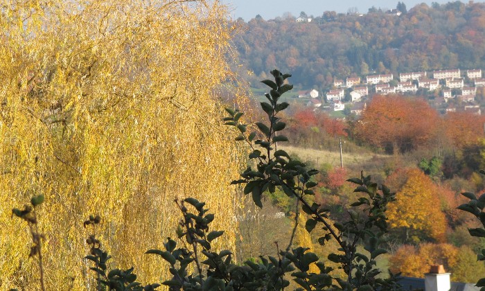 Puzzle gratuit paysage d'automne dans la catégorie Paysages & Fleurs jouable de 24 à 120 pièces.