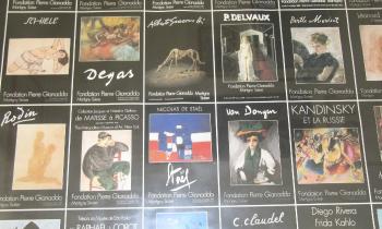 Puzzle affiches d'exposition Gianadda - catégorie Tableaux & Artistique, puzzle gratuit en ligne