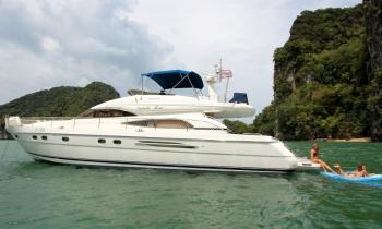 Puzzle Yacht en baie tropicale - catégorie Véhicules & Transports, puzzle gratuit en ligne