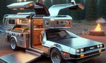 Puzzle 14681 - DMC DELOREAN CAMPING