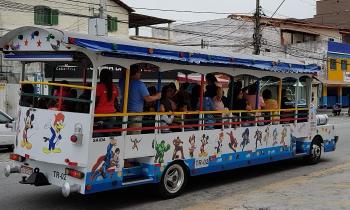 Puzzle Bus city tour au Brésil - catégorie Véhicules & Transports, puzzle gratuit en ligne