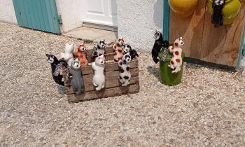 Puzzle 14886 - petits chats en céramique