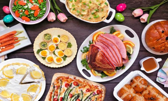 Puzzle gratuit Repas de Pâques dans la catégorie Cuisine & Gastronomie jouable de 24 à 120 pièces.