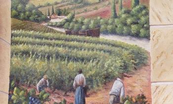 Puzzle Trompe-l'oeil vignoble - catégorie Tableaux & Artistique, puzzle gratuit en ligne