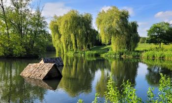 Puzzle Cabanes sous l'eau - catégorie Paysages & Fleurs, puzzle gratuit en ligne