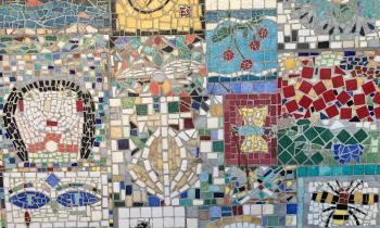 Puzzle Mosaïque de céramique - catégorie Tableaux & Artistique, puzzle gratuit en ligne