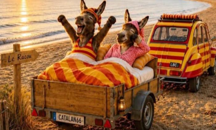 Puzzle gratuit Ânes Catalans en Vacances dans la catégorie Véhicules & Transports jouable de 24 à 120 pièces.