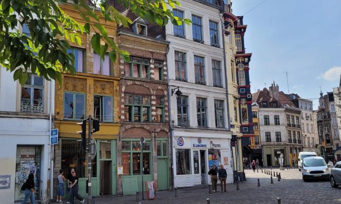 Puzzle gratuit Place du concert Lille dans la catégorie Villes & Monuments jouable de 24 à 120 pièces.